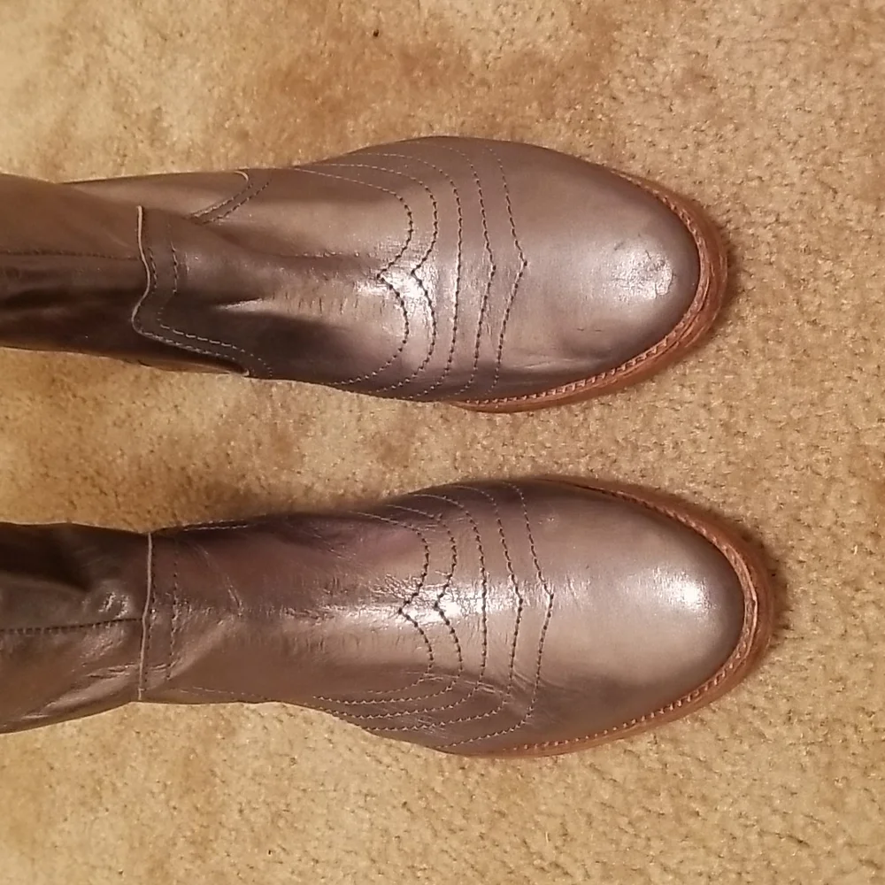 Free People Over the knee Leather boots
